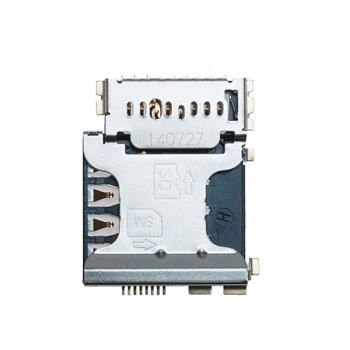 Разъем SIM карты и карты памяти для телефона Samsung i8552, i8262, i8580, G350E